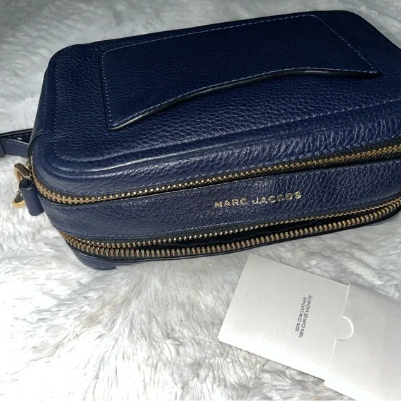 SoftShot by MARC JACOBS crossbody bag NAVY blue - Picture 8 of 13